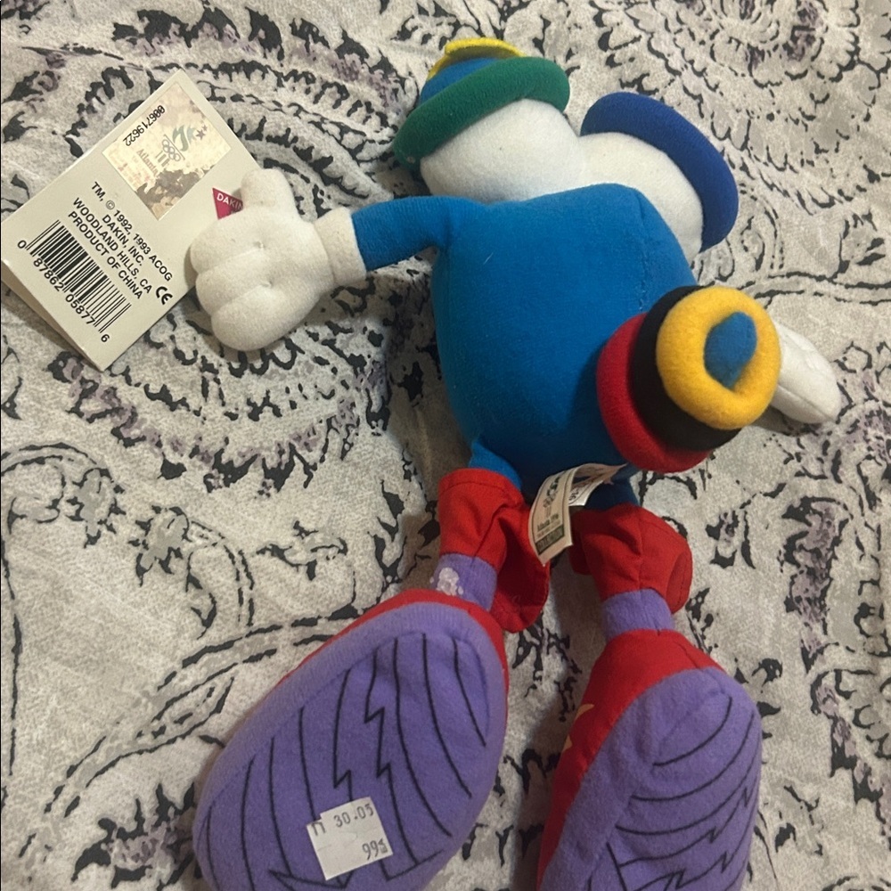 1996 Olympics mascot plush Atlanta Dakin Izzy - Picture 8 of 8